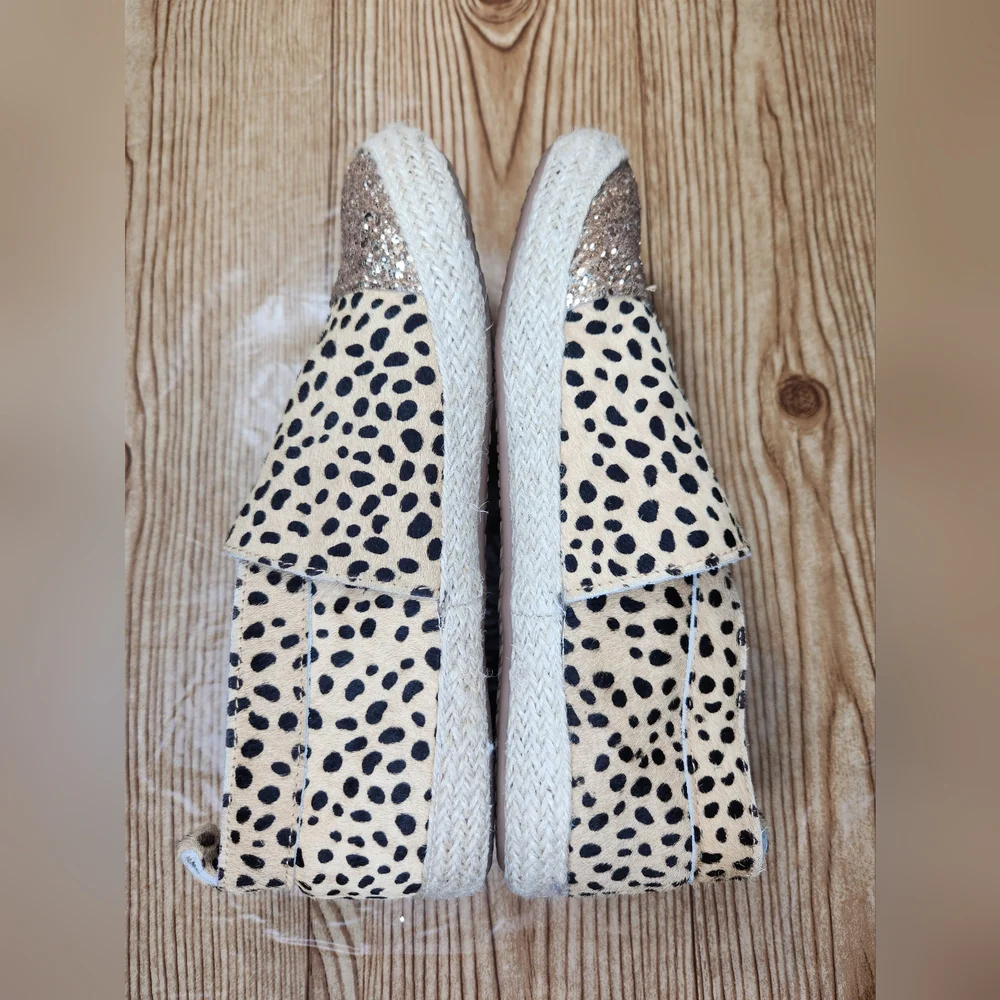 Monkey Feet Women's Animal Print Slip On Shoes Size 39‎ / 8.5